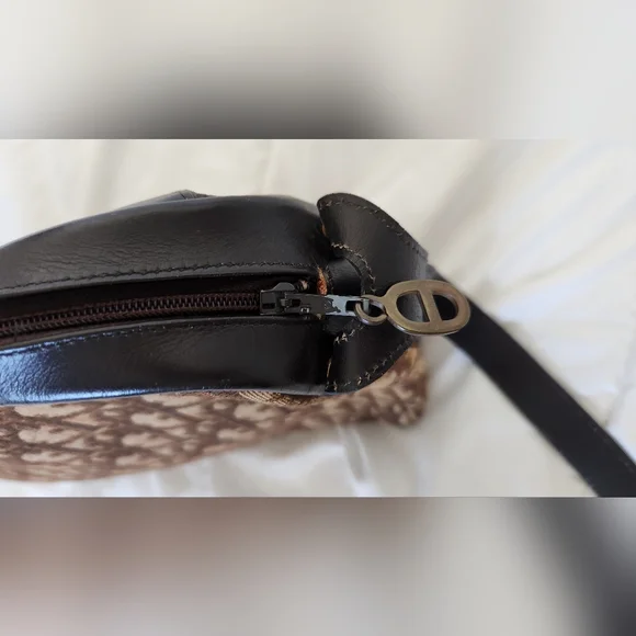 Vintage Christian Dior TrotterBrownShoulder Bag